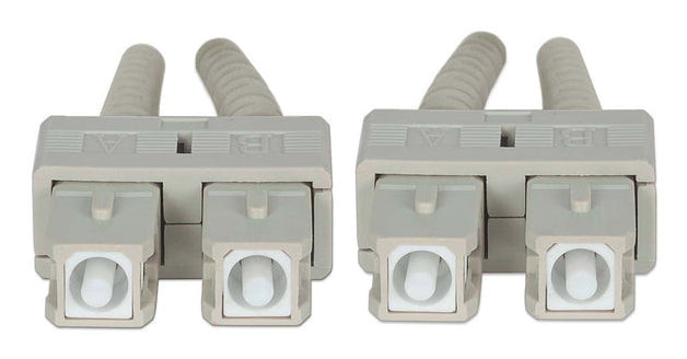 Intellinet 760898 InfiniBand/fibre optic cable 3 m LC MMF Lime