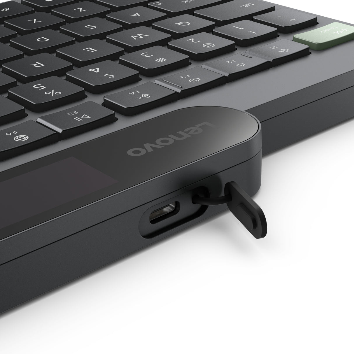 Lenovo 4Y41R69489 keyboard Home/Office Bluetooth US English Black, Green