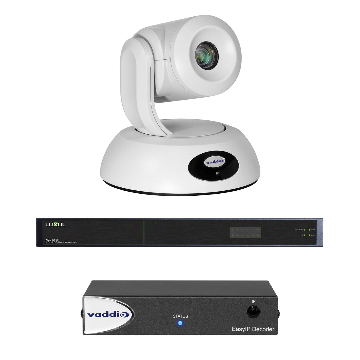 Vaddio EasyIP 20 Base Kit with Professional IP PTZ Camera
