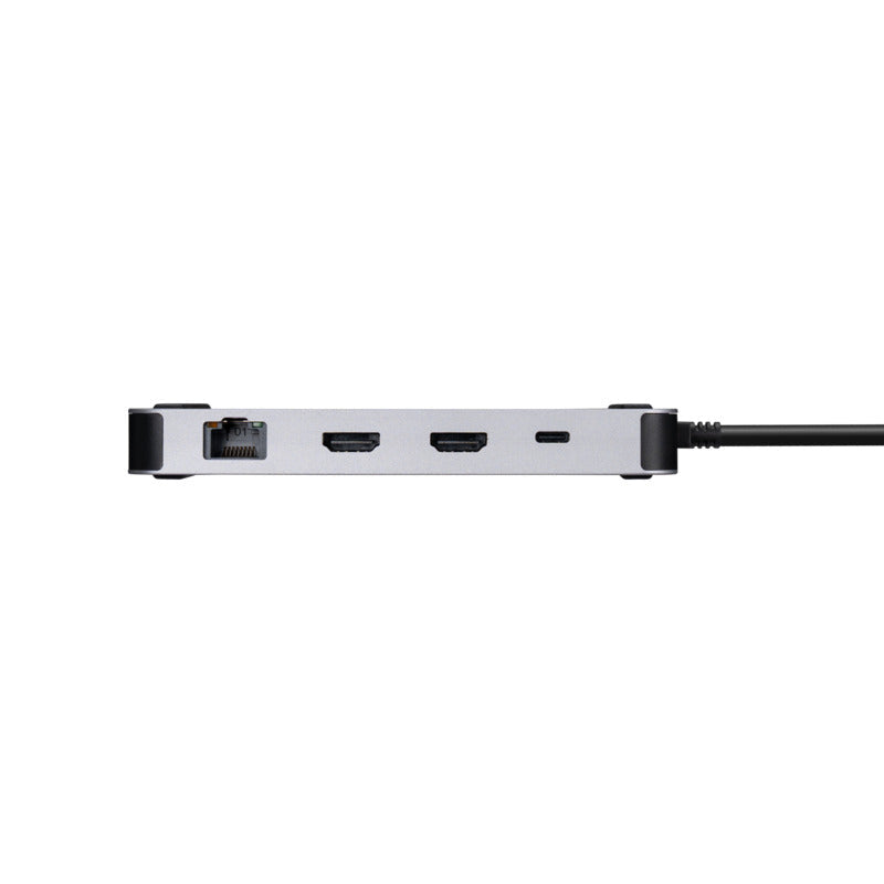 Targus DOCK429GL laptop dock/port replicator Wired USB4 Silver