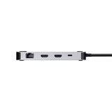 Targus DOCK429GL laptop dock/port replicator Wired USB4 Silver