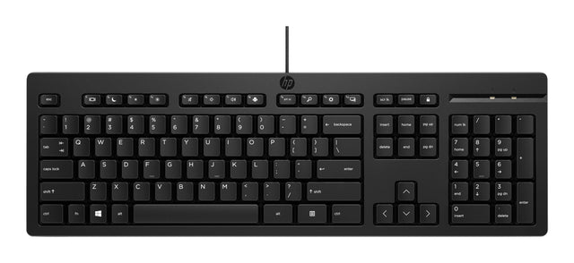 HP SMART BUY 125 USB WD KBD BULK keyboard Black