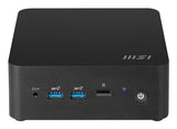 MSI Cubi NUC AI 1UMG-023BUS 0.45L sized PC Black 155H Intel SoC