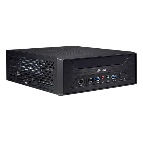 Shuttle XPС slim XH610G PC/workstation barebone 3L sized PC Black Intel H610 LGA 1700