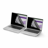 StarTech.com 14.1-inch 16:10 Flip-Up Privacy Screen with Touch, Anti-Glare Blue Light Filter, Laptop Monitor Screen Protector, +/- 30 Deg. View Angle