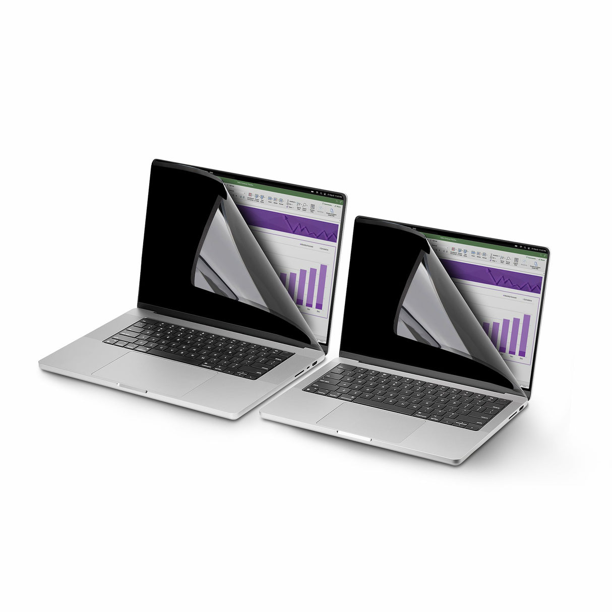 StarTech.com 17-inch 16:10 Flip-Up Privacy Screen with Touch, Anti-Glare Blue Light Filter, Laptop Monitor Screen Protector, +/- 30 Deg. View Angle