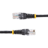 StarTech.com Cat5e Patch Cable with Molded RJ45 Connectors - 10 ft. - Black