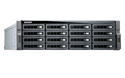 QNAP TDS-16489U R2 NAS Rack (3U) Intel® Xeon® E5 v4 E5-2620V4 64 GB DDR4 0 TB Aluminium, Black