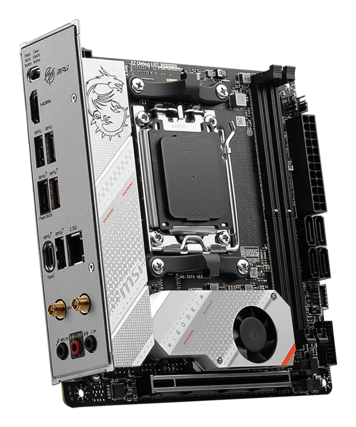 MSI MPG B650I EDGE WIFI motherboard AMD B650 Socket AM5 mini ITX