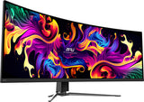 MSI MPG 491CQPX QD-OLED computer monitor 124.5 cm (49") 5120 x 1440 pixels Dual QHD Black