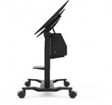 Viewsonic VB-STND-008 multimedia cart/stand Black Universal Multimedia cart/trolley