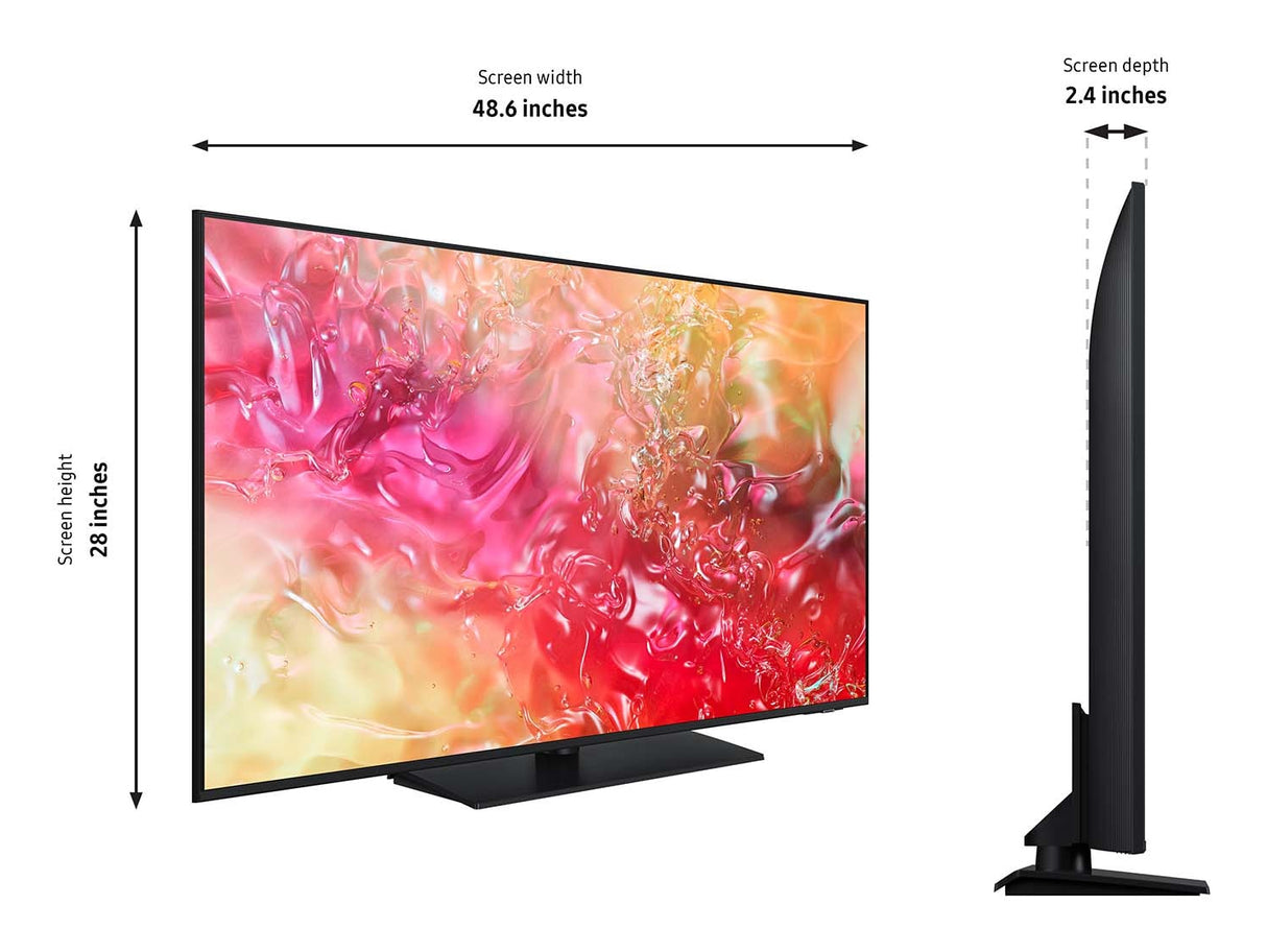 Samsung HU7010F HG55U701FNF 139.7 cm (55") 4K Ultra HD Smart TV Grey 20 W