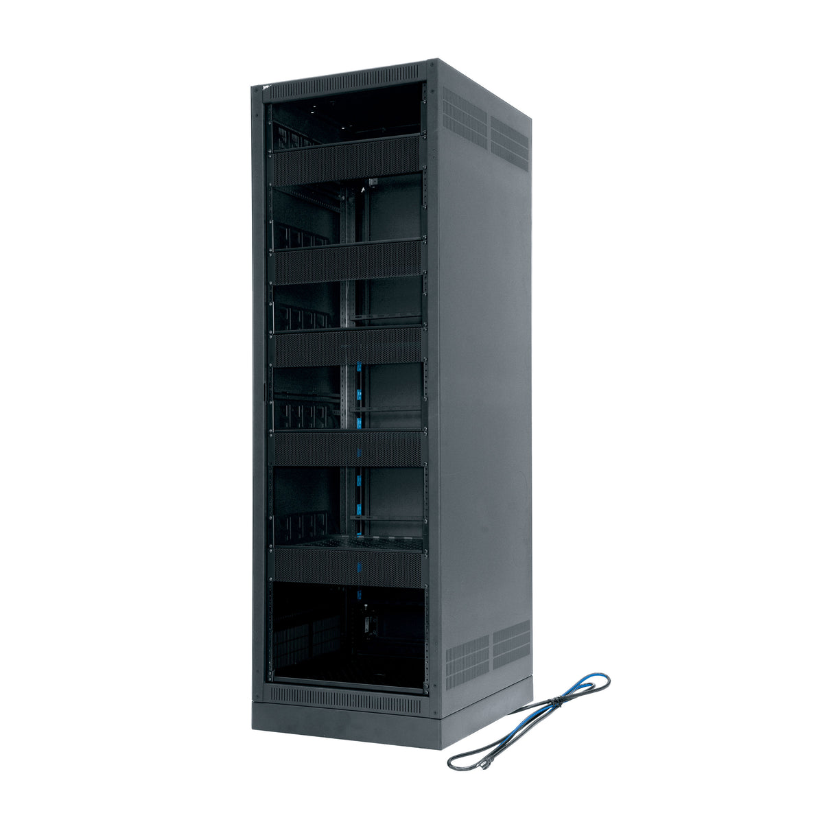 Middle Atlantic 35 RU ERK Series Rack, 25 Inches Deep, Configured
