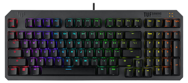 ASUS TUF Gaming K3 Gen II keyboard USB QWERTY Spanish Black