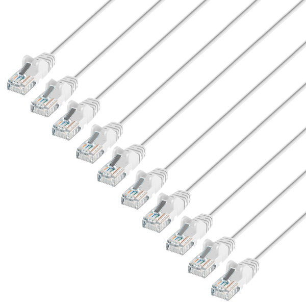 Intellinet 744355 networking cable White 0.15 m Cat6 U/UTP (UTP)