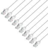 Intellinet 744355 networking cable White 0.15 m Cat6 U/UTP (UTP)