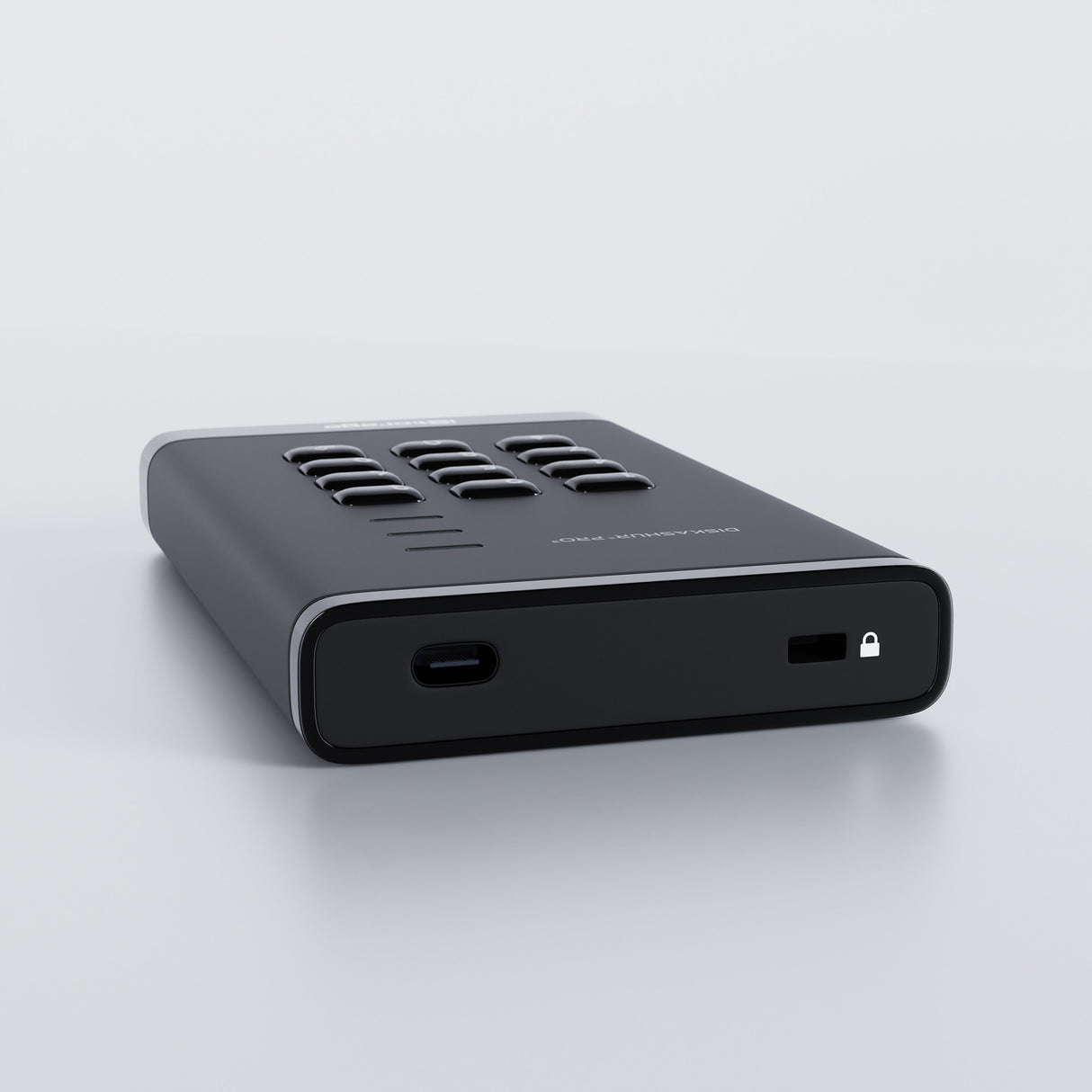 iStorage diskAshur PRO³ HDD 2TB | Secure Portable Hard Drive |FIPS 140-3 Level 3 compliant | AES-XTS 256-bit Hardware Encryption | PIN protected | OS & Platform Independent |GDPR, TAA Compliant|Brute force hack defence | Dust/Water Resistant