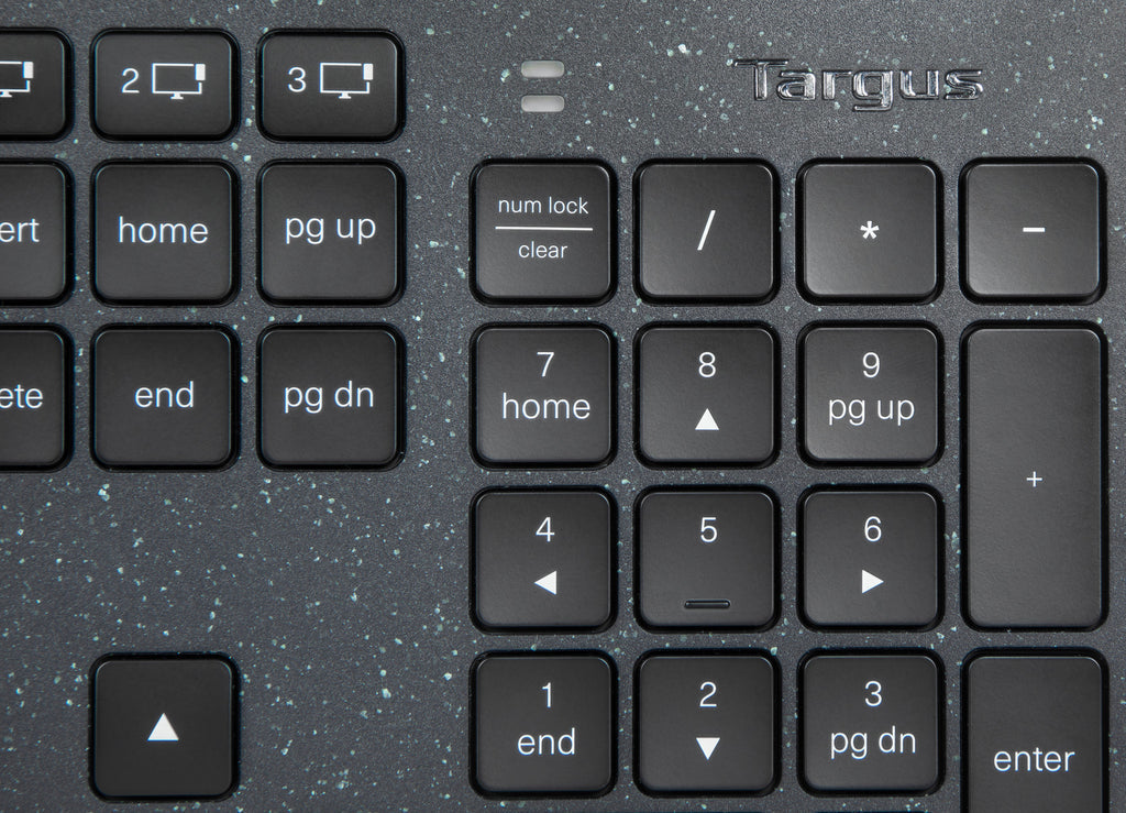 Targus Energy Harvesting EcoSmart keyboard Office Bluetooth Black