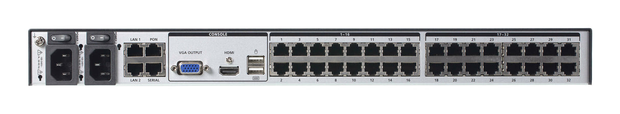 ATEN KN8032VB KVM switch Black