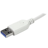 StarTech.com 7-Port USB Hub, USB A to 7x USB-A Ports, USB 5Gbps, Rugged Design, Bus or Self-Powered, Portable Laptop USB 3.0 Hub Expansion with Power Supply