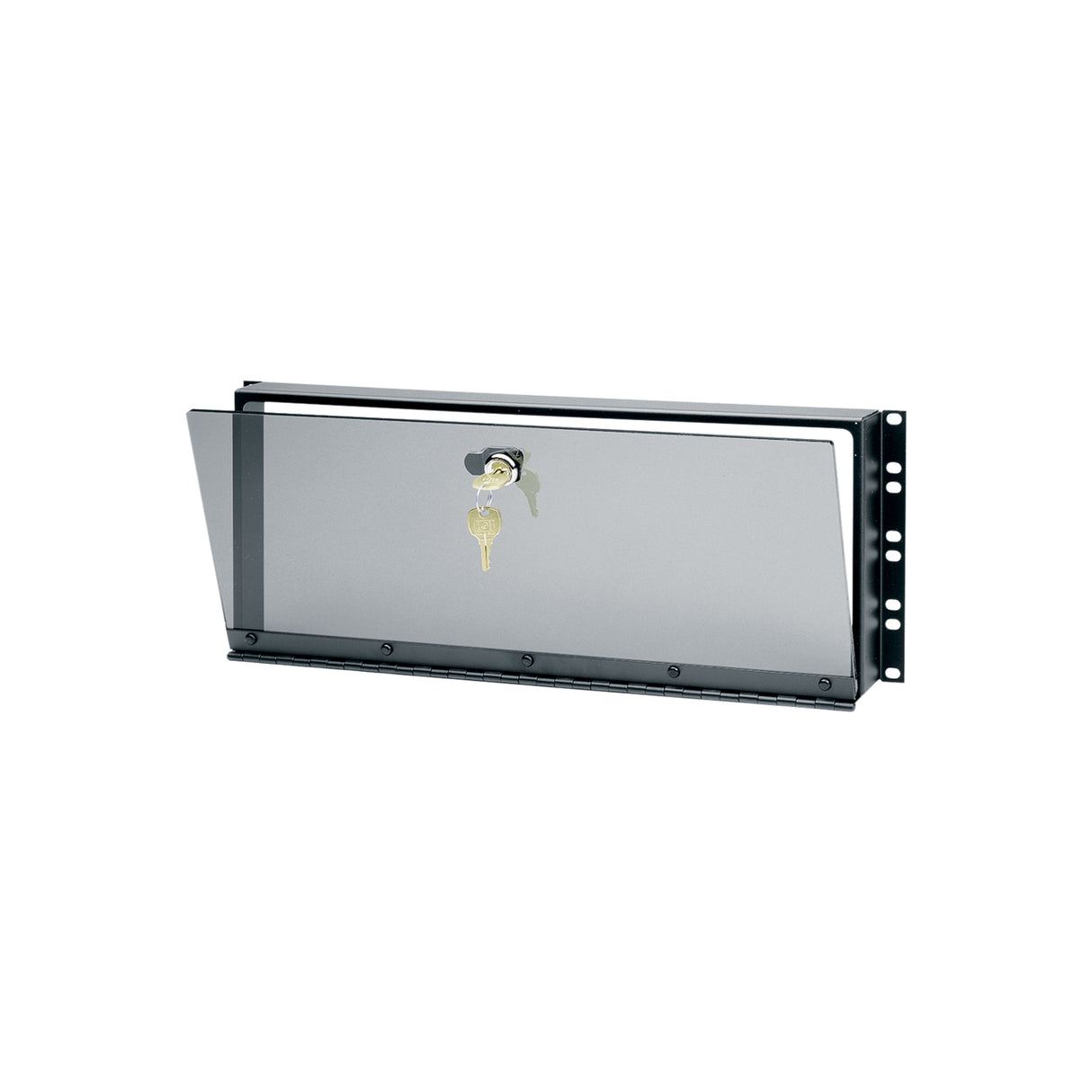 Middle Atlantic 4 RU Fixed Security Cover With Hinged Plexi Door