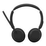 Jabra Evolve3 45 MS - USB-C with Dongle - Stereo (Charging Stand)
