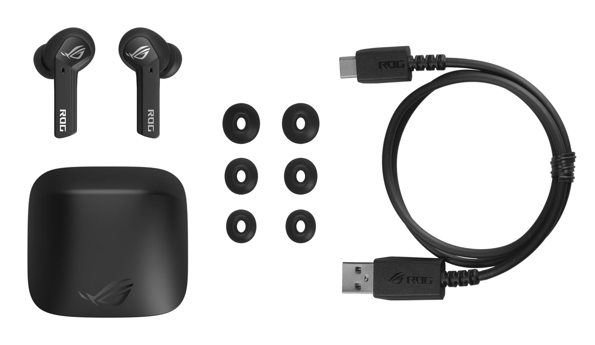 ASUS ROG Cetra True Wireless Headset True Wireless Stereo (TWS) In-ear Gaming USB Type-C Bluetooth Black