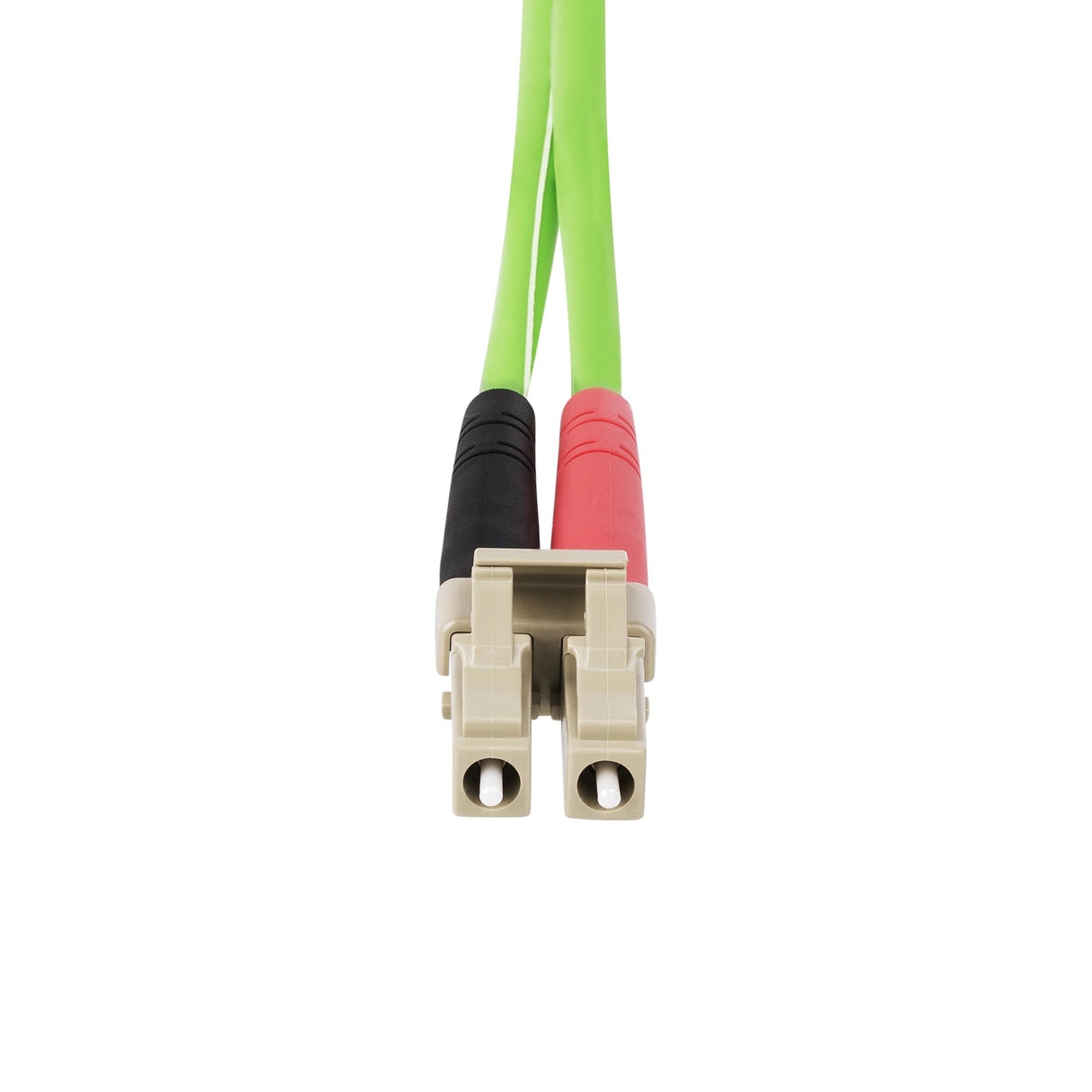 StarTech.com 25m (82ft) LC to LC (UPC) OM5 Multimode Fiber Optic Cable, 50/125µm Duplex LOMMF Zipcord, VCSEL, 40G/100G, LSZH Fiber Jumper Cord