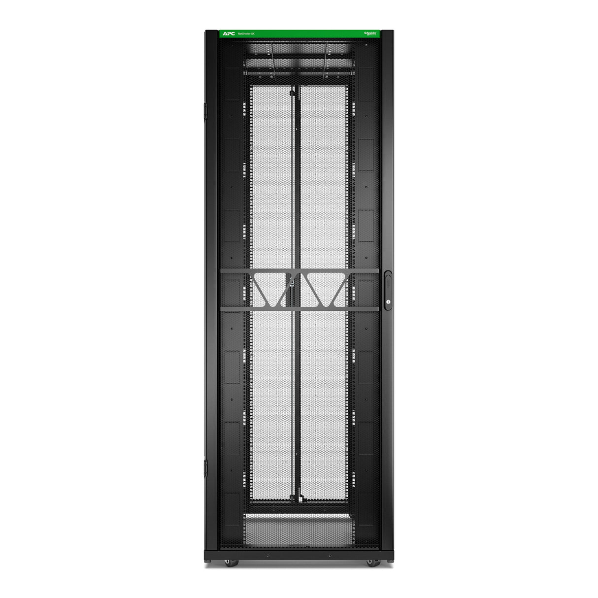 APC NetShelter SX Server Rack Gen 2, 48U, 2258H x 800W x 1200D mm, with Sides, Black