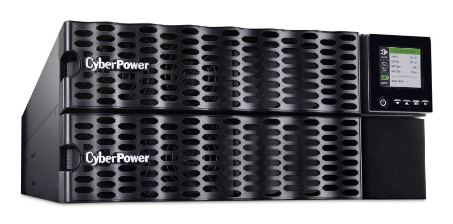 CyberPower OL8KRTHD uninterruptible power supply (UPS) Double-conversion (Online) 8 kVA 8000 W 6 AC outlet(s)
