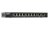 QNAP QSW-L2110-10T network switch Managed Desktop Black