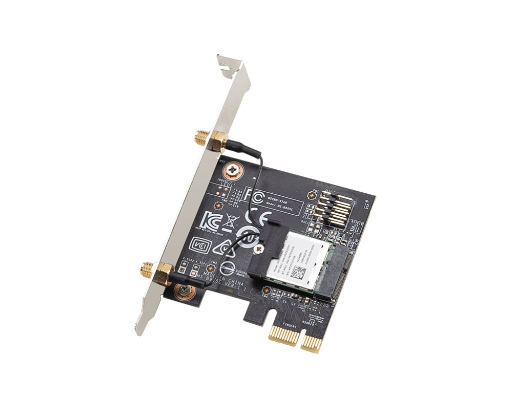 MSI HERALD BE NCM865 WI FI 7 Internal WLAN / Bluetooth 2400 Mbit/s