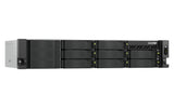 QNAP TS-855EU-RP NAS Rack (2U) Intel Atom® C5125 8 GB DDR4 0 TB QuTS hero Black