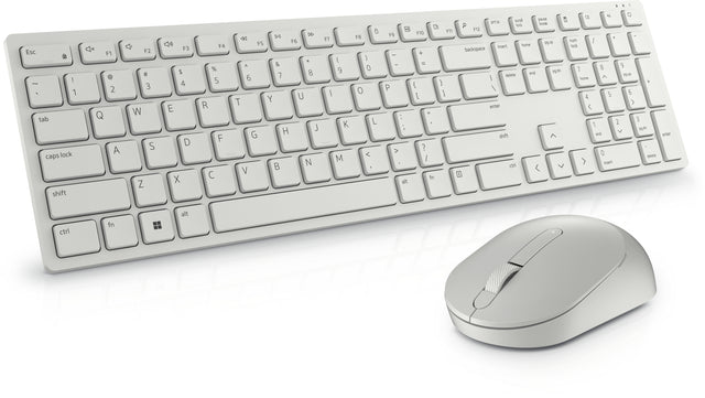 DELL KM5221W keyboard Mouse included Office RF Wireless Canadian White