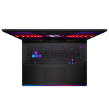 MSI Gaming Raider GE78 HX 14VIG-678CA Intel® Core™ i9 i9-14900HX Laptop 43.2 cm (17") Quad HD+ 64 GB DDR5-SDRAM 2 TB SSD NVIDIA GeForce RTX 4090 Wi-Fi 7 (802.11be) Windows 11 Pro Black
