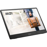MSI Pro MP161 E2 Portable monitor Black 39.6 cm (15.6") LED 1920 x 1080 pixels