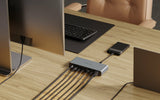 Targus HDTB4D-US laptop dock/port replicator Docking Thunderbolt 4 Grey