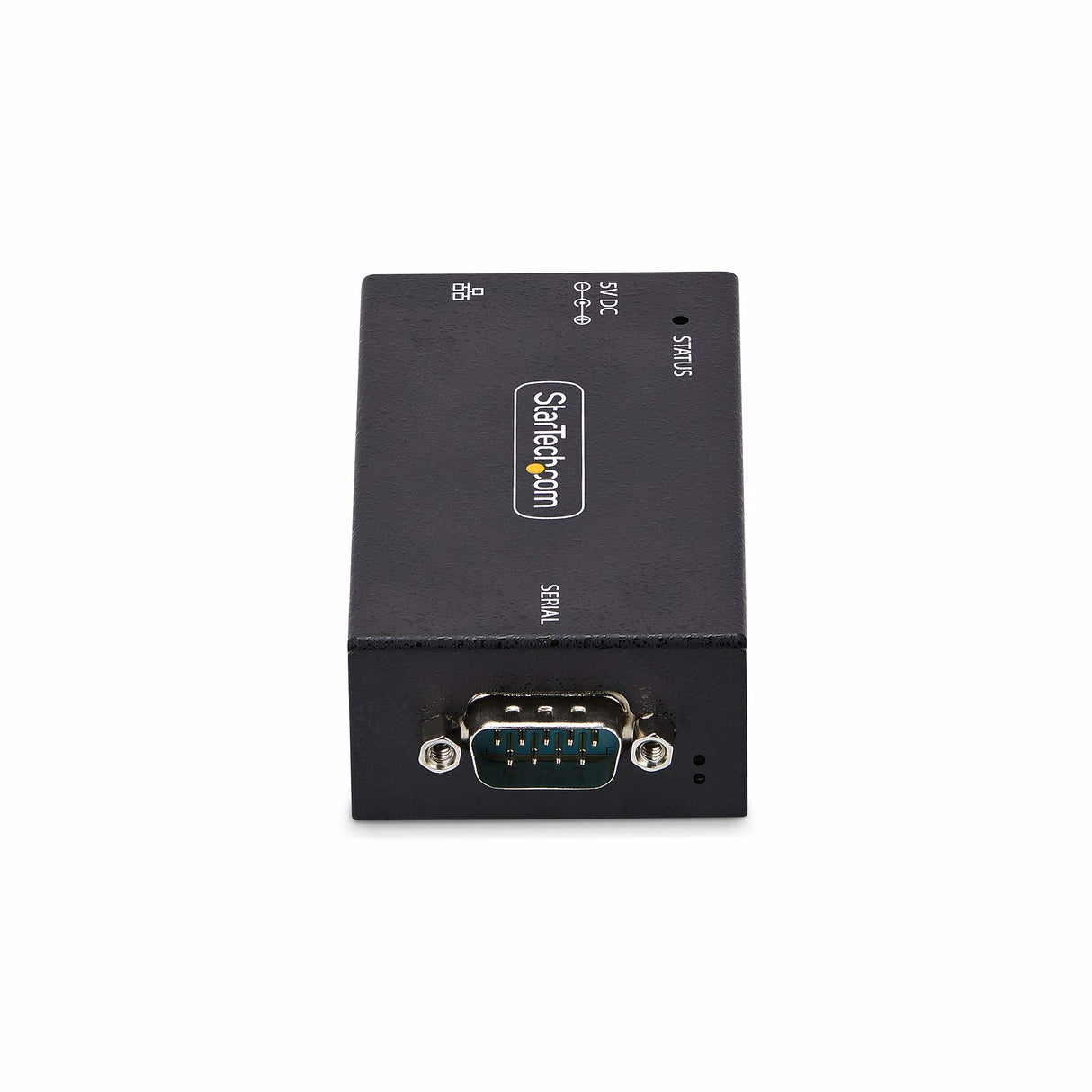 StarTech.com 1-Port Serial to Ethernet Adapter, IP Serial Device Server For Remote RS232 Devices, Wall/DIN Rail Mountable, Metal Housing, RJ45 LAN to DB9 Serial Converter, TAA