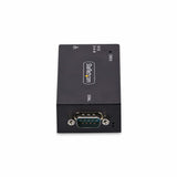 StarTech.com 1-Port Serial to Ethernet Adapter, IP Serial Device Server For Remote RS232 Devices, Wall/DIN Rail Mountable, Metal Housing, RJ45 LAN to DB9 Serial Converter, TAA