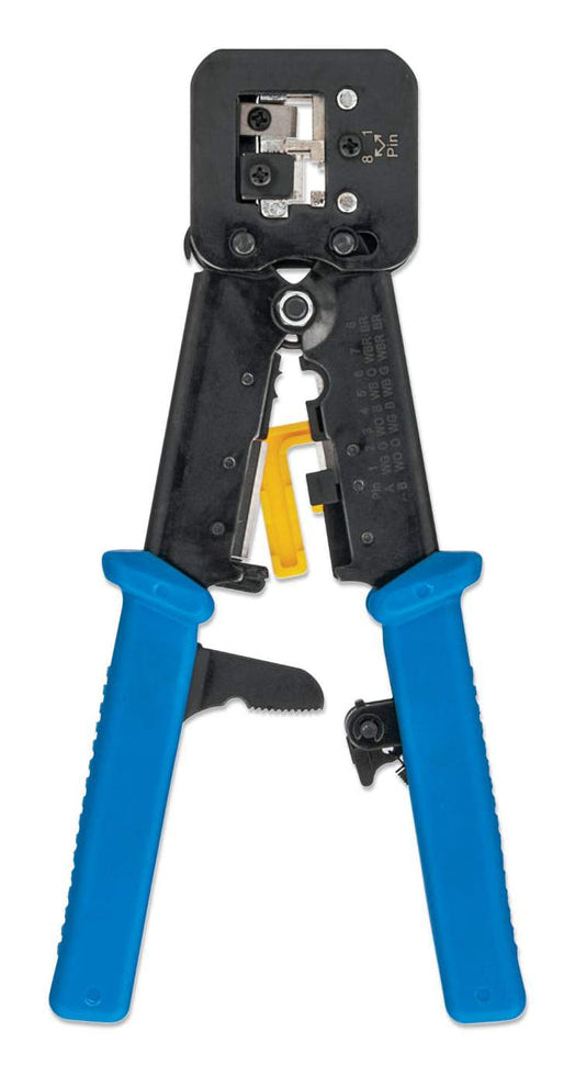 Intellinet 790352 cable crimper Crimping tool Black, Blue, Yellow