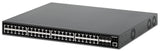 Intellinet 48-Port Gigabit Ethernet PoE+ Layer 2+ Managed Switch with Six 10G SFP+ Uplinks IEEE 802.3at/af (PoE+/PoE) Compliant, 450 W PoE Power Budget, Layer 2+/Layer 3 Lite, 6 x 10G SFP+ Open