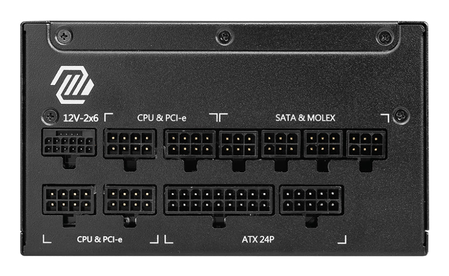 MSI MAG A1250GL PCIE5 power supply unit 1250 W 24-pin ATX ATX Black
