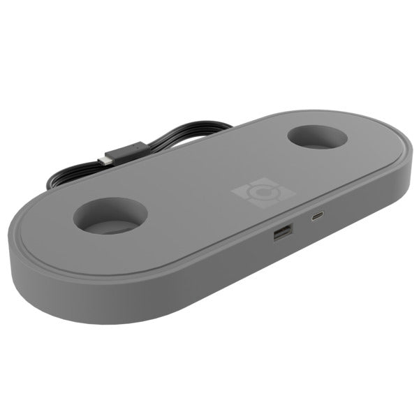 Chief Konc?s USB Charging Hub for Konc?s Dual Monitor Arm, Silver