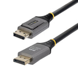 StarTech.com 1m DisplayPort 2.1 Cable, VESA Certified DP54 DisplayPort Cable, Uncompressed 8K 60Hz, 10K 60Hz/8K 144Hz/4K 240Hz w/DSC 1.2a, DP 2.1 Monitor Cord
