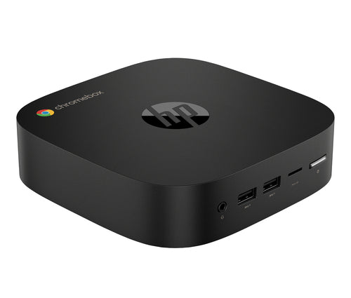 HP Chromebox G4 Intel® Core™ i3 i3-1315U 8 GB DDR4-SDRAM 64 GB eMMC ChromeOS Mini PC Black