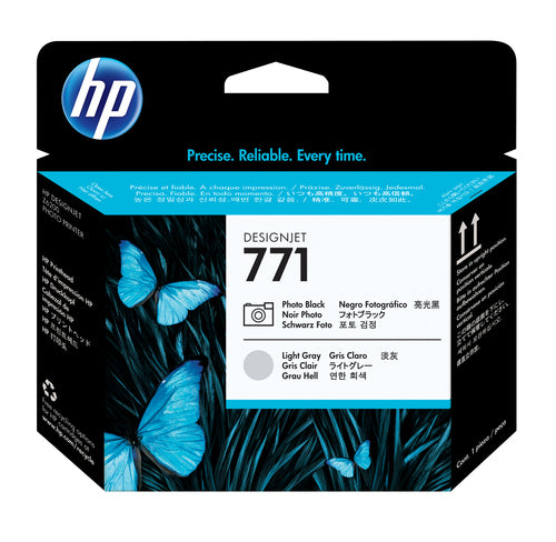 HP 771 Photo Black/Light Gray DesignJet Printhead