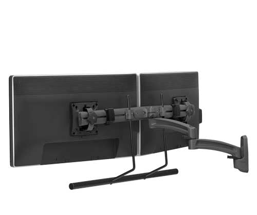 Chief KontourTM K2W Wall Mount Swing Arm, Dual Monitor Array-K2W22HB