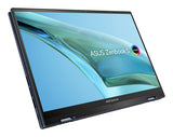ASUS Zenbook S13 Flip OLED UP5302ZA-XB71T-CA Intel® Core™ i7 i7-1260P Hybrid (2-in-1) 33.8 cm (13.3") Touchscreen 2.8K 16 GB LPDDR5-SDRAM 1 TB SSD Wi-Fi 6E (802.11ax) Windows 11 Pro Blue