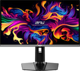 MSI MPG 272URX QD-OLED computer monitor 67.3 cm (26.5") 3840 x 2160 pixels 4K Ultra HD Black