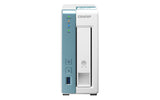 QNAP TS-131K NAS Tower AL214 1 GB DDR3 0 TB HDD QNAP Turbo System Turquoise, White